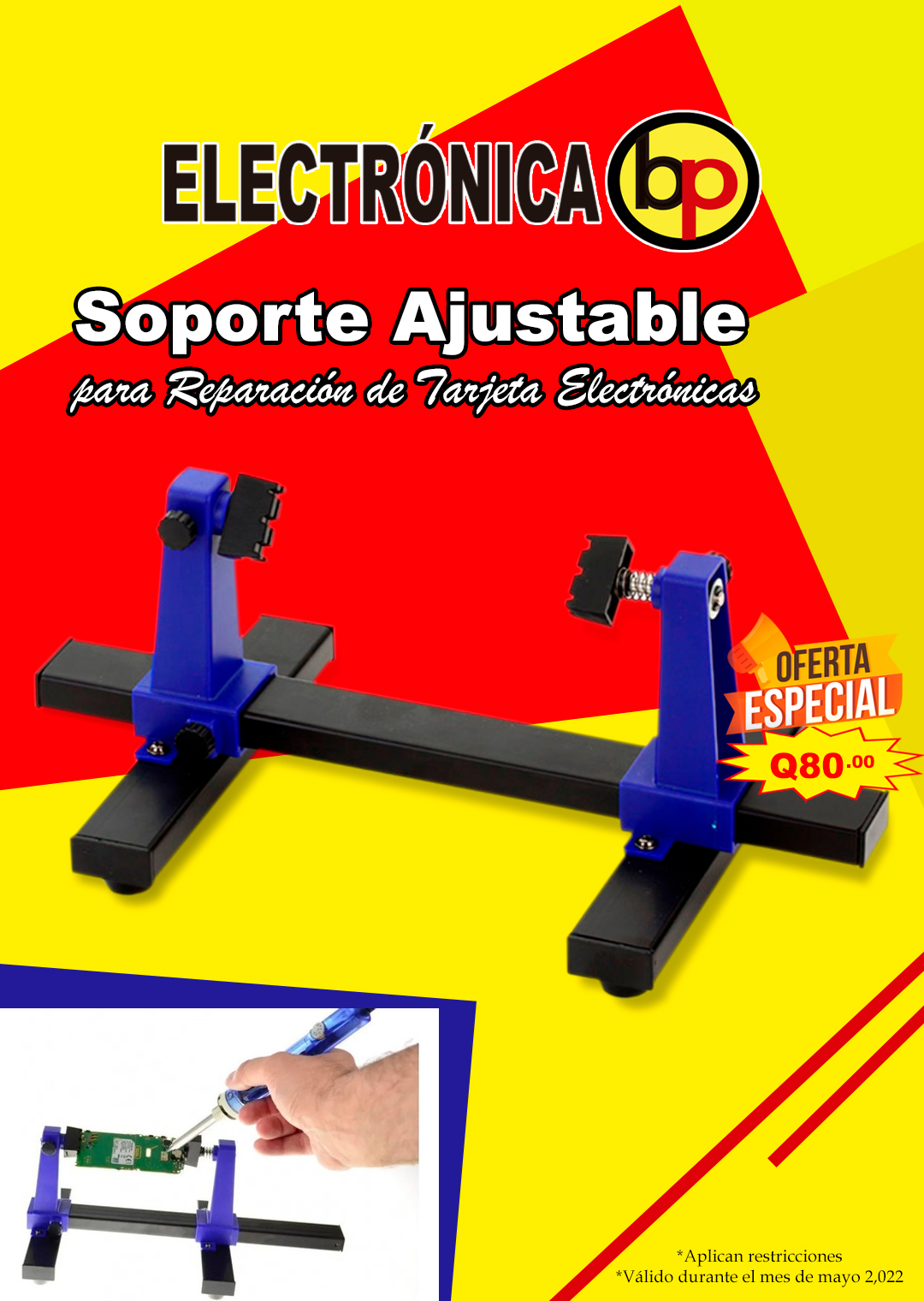 Soporte Ajustable Para Reparaci N De Tarjeta Electr Nicas Inicio